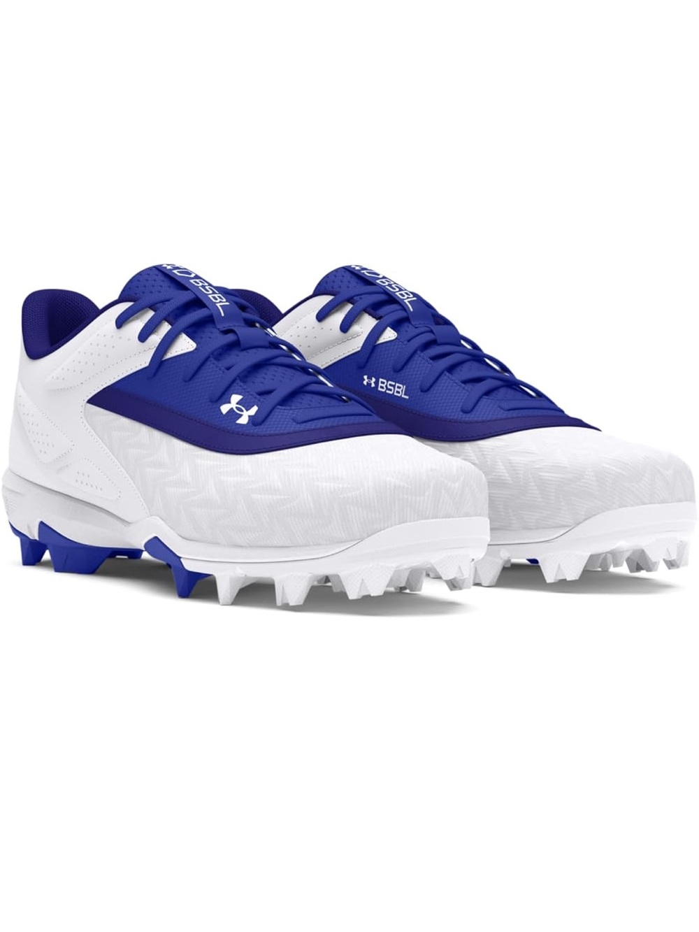 Under Armour Men’s Leadoff Low RM 3.0 Baseball Cleat NEW Royal Blue & White 6.5